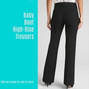GAP Pants - NWT Gap High Rise Baby Boot (3 for $30) (X72) GAP Pants - NWT Gap High Rise Baby Boot (3 for $30) (X72)